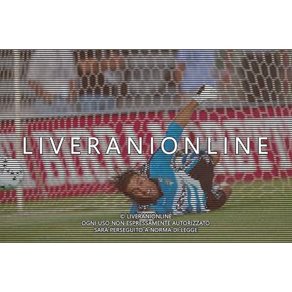 PARMA CALCIO RETROSPETTIVA NELLA FOTO BUFFON GIANLUIGI CALCIATORE DI RUOLO PORTIERE AGENZIA ALDO LIVERANI