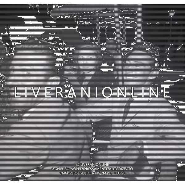 RETROSPETTIVA WALTER CHIARI ATTORE NELLA FOTO WALTER CHIARI IN UNA FESTA A ROMA NELL\'ANNO 1952  AG ALDO LIVERANI SAS  