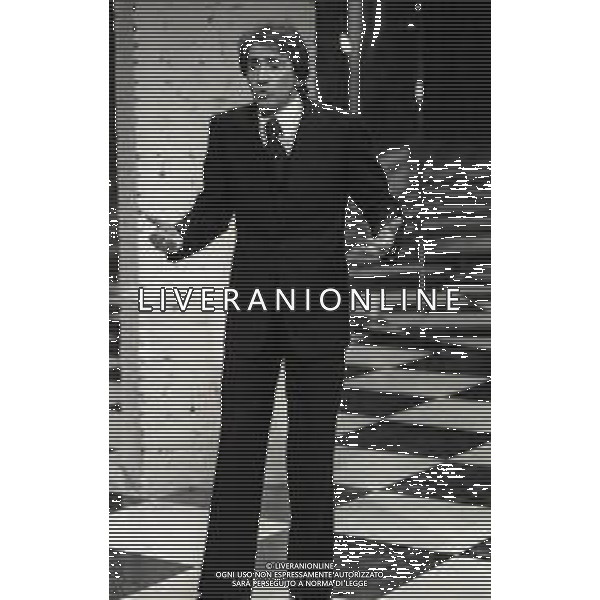 RETROSPETTIVA WALTER CHIARI ATTORE NELLA FOTO WALTER CHIARI NELL\'ANNO 1978 A MILANO  AG ALDO LIVERANI SAS 