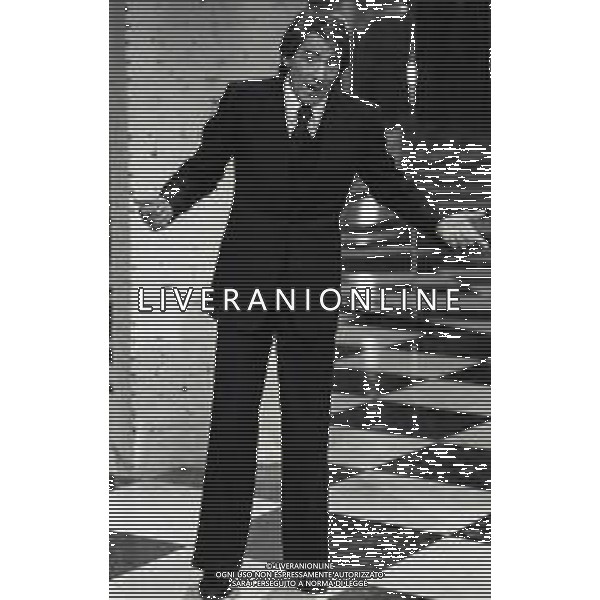 RETROSPETTIVA WALTER CHIARI ATTORE NELLA FOTO WALTER CHIARI NELL\'ANNO 1978 A MILANO  AG ALDO LIVERANI SAS 