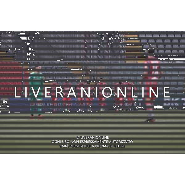 Massimiliano Carnabuci/LM - US Cremonese vs AC Pisa - Italian Football Championship League BKT 2020/2021 06 February 2021 - Giovanni Zini stadium, cremona, Italy Photo showing: Cremonese celebrating the first goal scored by Valeri @LM/Massimiliano Carnabuci/ AGENZIA ALDO LIVERANI SAS