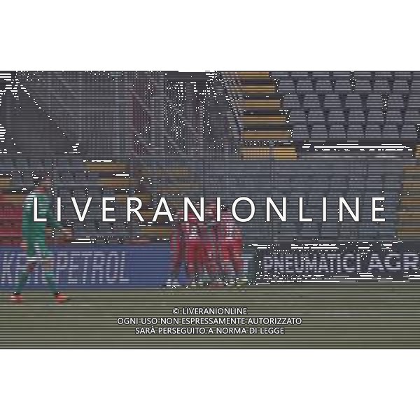 Massimiliano Carnabuci/LM - US Cremonese vs AC Pisa - Italian Football Championship League BKT 2020/2021 06 February 2021 - Giovanni Zini stadium, cremona, Italy Photo showing: Cremonese celebrate the first goal scored by Valeri @LM/Massimiliano Carnabuci/ AGENZIA ALDO LIVERANI SAS