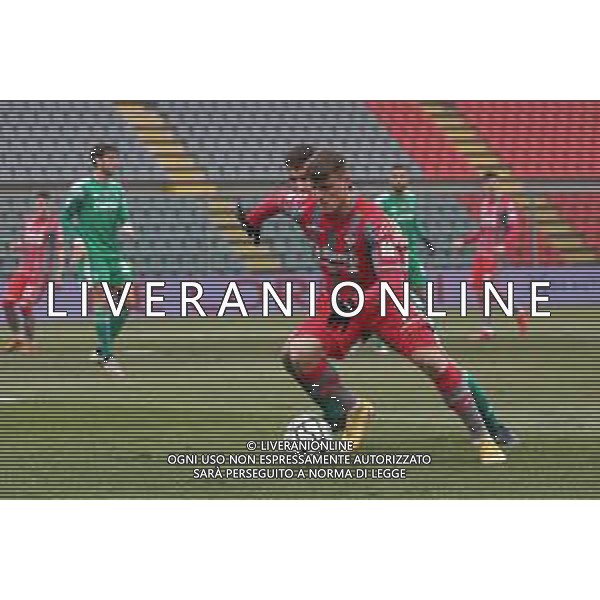 Massimiliano Carnabuci/LM - US Cremonese vs AC Pisa - Italian Football Championship League BKT 2020/2021 06 February 2021 - Giovanni Zini stadium, cremona, Italy Photo showing: Lorenzo Colombo (Cremonese) in action @LM/Massimiliano Carnabuci/ AGENZIA ALDO LIVERANI SAS