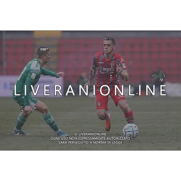 Massimiliano Carnabuci/LM - US Cremonese vs AC Pisa - Italian Football Championship League BKT 2020/2021 06 February 2021 - Giovanni Zini stadium, cremona, Italy Photo showing: Valeri (Cremonese) passes the ball @LM/Massimiliano Carnabuci/ AGENZIA ALDO LIVERANI SAS