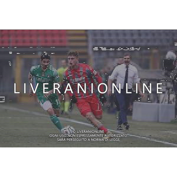 Massimiliano Carnabuci/LM - US Cremonese vs AC Pisa - Italian Football Championship League BKT 2020/2021 06 February 2021 - Giovanni Zini stadium, cremona, Italy Photo showing: Lorenzo Colombo (Cremonese) in action @LM/Massimiliano Carnabuci/ AGENZIA ALDO LIVERANI SAS
