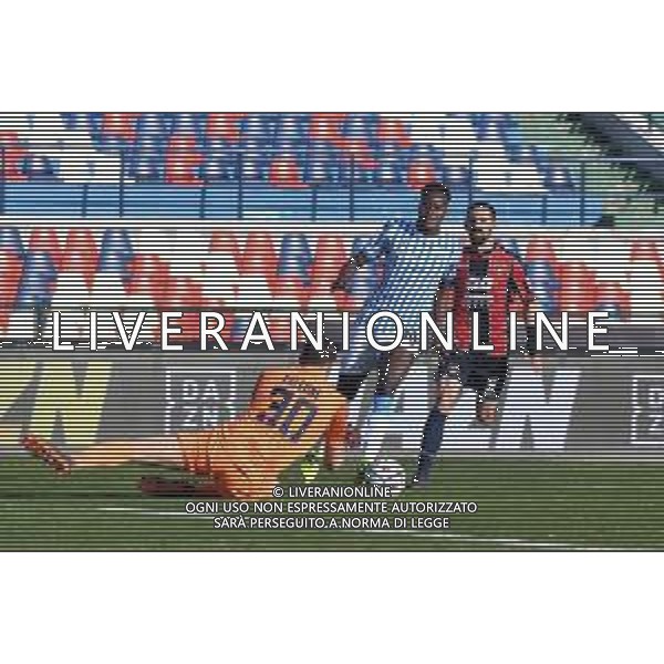 COSENZA - SPAL CAMPIONATO CALCIO SERIE A TIM 06.02.2021 NELLA FOTO PARATA DI WLADIMIRO FALCONE SU DEMBA SECK ©/ AGENZIA ALDO LIVERANI SAS