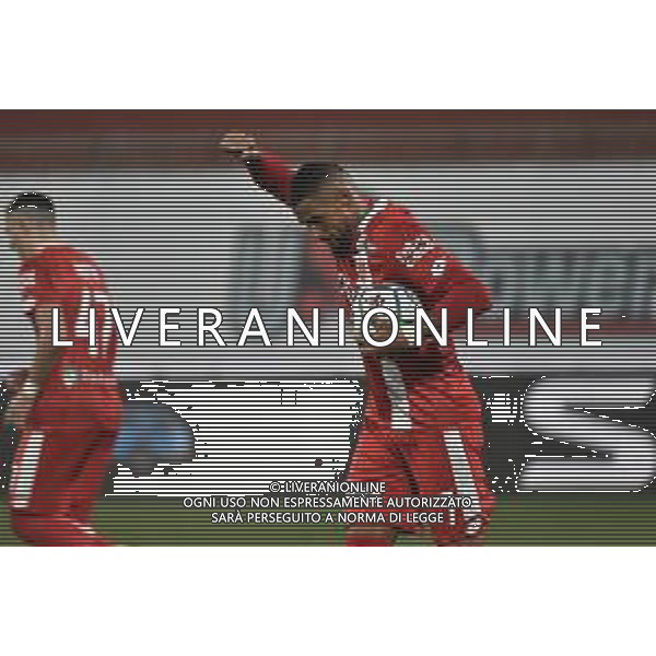 © TVRG Kevin Prince Boateng (Monza) esulta dopo il gol dell\'1 a 1 su rigore Monza vs Empoli Campionato Serie BKT - 21a giornata Monza 06-02-2021 U-Power Stadium foto Roberto Garavaglia/ag. Aldo Liverani sas