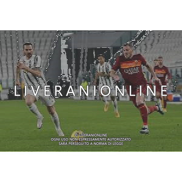 ©Falzone/Agenzia Aldo Liverani Torino 06.02.2021 Stadio Allianz Stadium Juventus vs Roma Serie A Tim 2020-2021 Nella foto : JORDAN VERETOUT-LEONARDO BONUCCI ©Falzone/ AGENZIA ALDO LIVERANI SAS