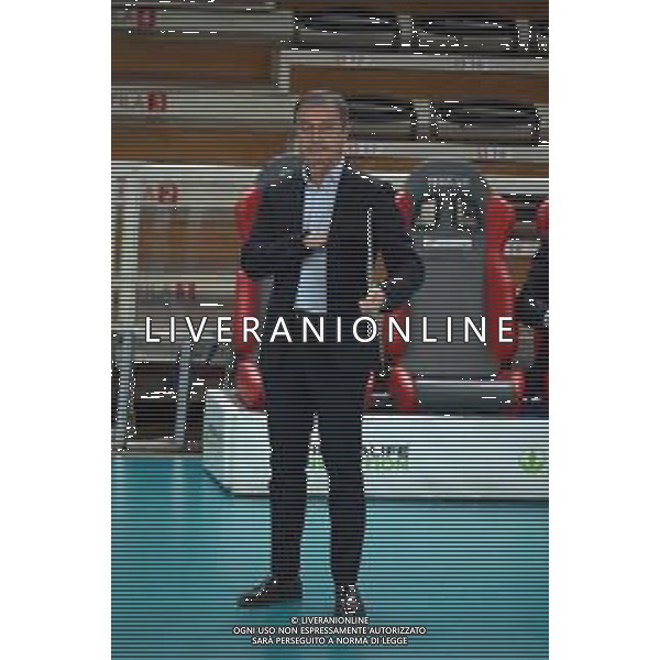Marco Bonitta Allenatore itas trentino vs consar ravenna stagione pallavolo volley campionato pallavolo maschile 2020/2021 superlega banca 2020 2021 (foto Daniele Panato/Agenzia Aldo Liverani)/ AGENZIA ALDO LIVERANI SAS