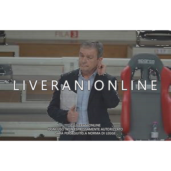 Marco Bonitta Allenatore itas trentino vs consar ravenna stagione pallavolo volley campionato pallavolo maschile 2020/2021 superlega banca 2020 2021 (foto Daniele Panato/Agenzia Aldo Liverani)/ AGENZIA ALDO LIVERANI SAS