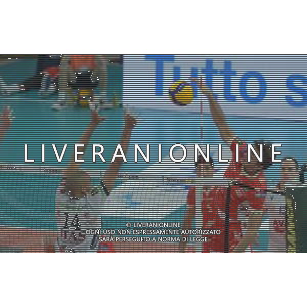 Eric Loeppky of Consar Ravenna itas trentino vs consar ravenna stagione pallavolo volley campionato pallavolo maschile 2020/2021 superlega banca 2020 2021 (foto Daniele Panato/Agenzia Aldo Liverani)/ AGENZIA ALDO LIVERANI SAS