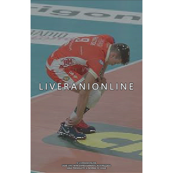Francesco Recine of Consar Ravenna itas trentino vs consar ravenna stagione pallavolo volley campionato pallavolo maschile 2020/2021 superlega banca 2020 2021 (foto Daniele Panato/Agenzia Aldo Liverani)/ AGENZIA ALDO LIVERANI SAS
