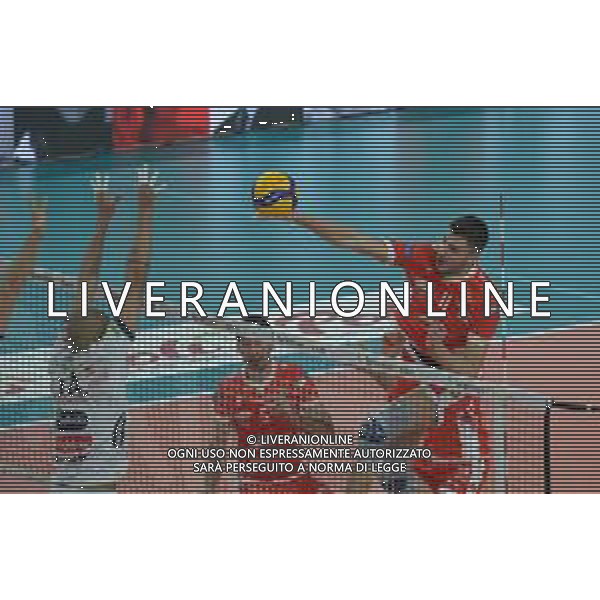 Aleks GROZDANOV of Consar Ravenna itas trentino vs consar ravenna stagione pallavolo volley campionato pallavolo maschile 2020/2021 superlega banca 2020 2021 (foto Daniele Panato/Agenzia Aldo Liverani)/ AGENZIA ALDO LIVERANI SAS