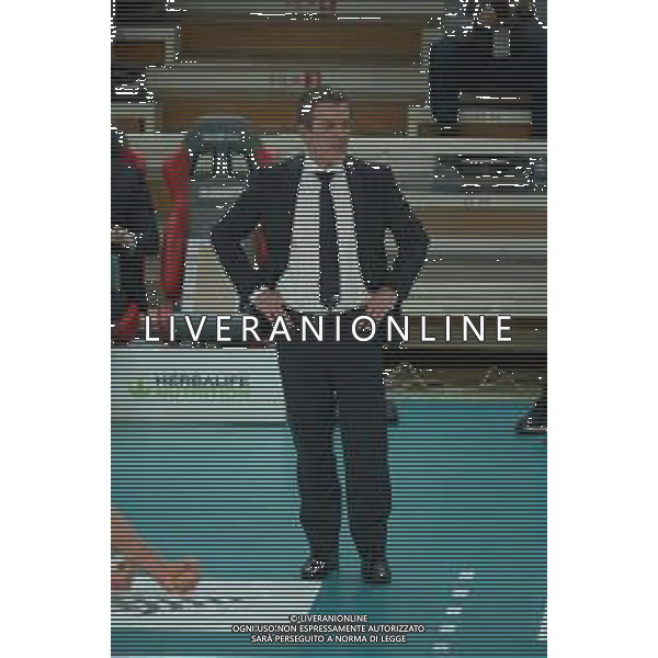 Angelo Lorenzetti Allenatore of Itas Trentino itas trentino vs consar ravenna stagione pallavolo volley campionato pallavolo maschile 2020/2021 superlega banca 2020 2021 (foto Daniele Panato/Agenzia Aldo Liverani)/ AGENZIA ALDO LIVERANI SAS