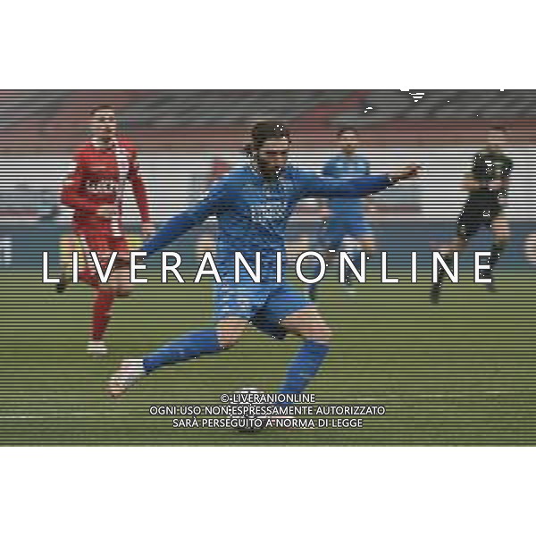 © TVRG Leonardo Mancuso (Empoli) Monza vs Empoli Campionato Serie BKT - 21a giornata Monza 06-02-2021 U-Power Stadium foto Roberto Garavaglia/ag. Aldo Liverani sas