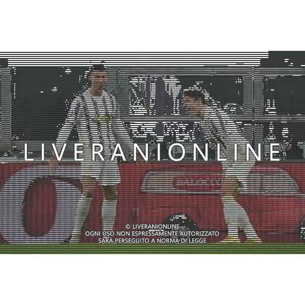 ©Falzone/Agenzia Aldo Liverani Torino 06.02.2021 Stadio Allianz Stadium Juventus vs Roma Serie A Tim 2020-2021 Nella foto : ESULTANZA GOL DI CRISTIANO RONALDO