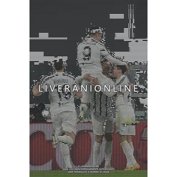 ©Falzone/Agenzia Aldo Liverani Torino 06.02.2021 Stadio Allianz Stadium Juventus vs Roma Serie A Tim 2020-2021 Nella foto : ESULTANZA GOL DI CRISTIANO RONALDO