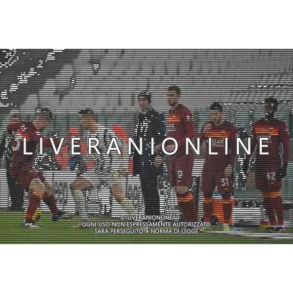 ©Falzone/Agenzia Aldo Liverani Torino 06.02.2021 Stadio Allianz Stadium Juventus vs Roma Serie A Tim 2020-2021 Nella foto : AZIONE