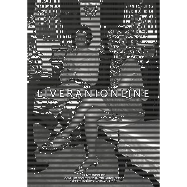 1983 VISITA DELLA ROMA CALCIO SULLA NAVE AMERIGO VESPUCCI NELLA FOTO PAULO ROBERTO FALCAO AG ALDO LIVERANI SAS