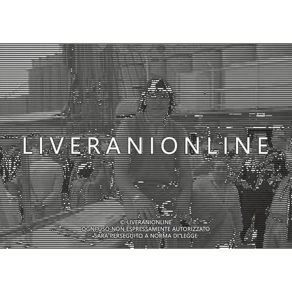 1983 VISITA DELLA ROMA CALCIO SULLA NAVE AMERIGO VESPUCCI NELLA FOTO BRUNO CONTI AG ALDO LIVERANI SAS