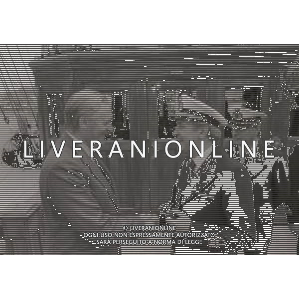 1983 VISITA DELLA ROMA CALCIO SULLA NAVE AMERIGO VESPUCCI NELLA FOTO NILS LIEDHOLM AG ALDO LIVERANI SAS