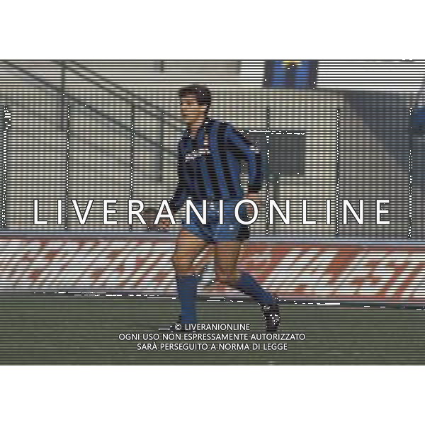 INTER CALCIO RETROSPETTIVA NELLA FOTO IL CALCIATORE BERGAMASCHI FRANCO AGENZIA ALDO LIVERANI SAS
