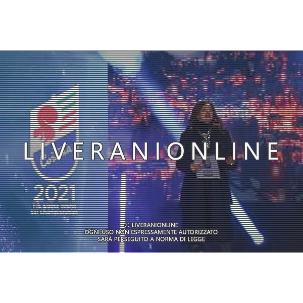 Luca Tedeschi/LM - 2021 FIS Alpine World SKI Championships - Opening Ceremony - alpine ski race 07 February 2021 - Piazza della Stazione, cortina (bl), Italy Photo showing: Moments of the show @LM/Luca Tedeschi/ AGENZIA ALDO LIVERANI SAS