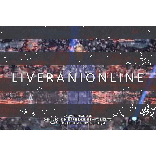 Luca Tedeschi/LM - 2021 FIS Alpine World SKI Championships - Opening Ceremony - alpine ski race 07 February 2021 - Piazza della Stazione, cortina (bl), Italy Photo showing: Alessandro Benetton president of Fondazione Cortina 2021 @LM/Luca Tedeschi/ AGENZIA ALDO LIVERANI SAS