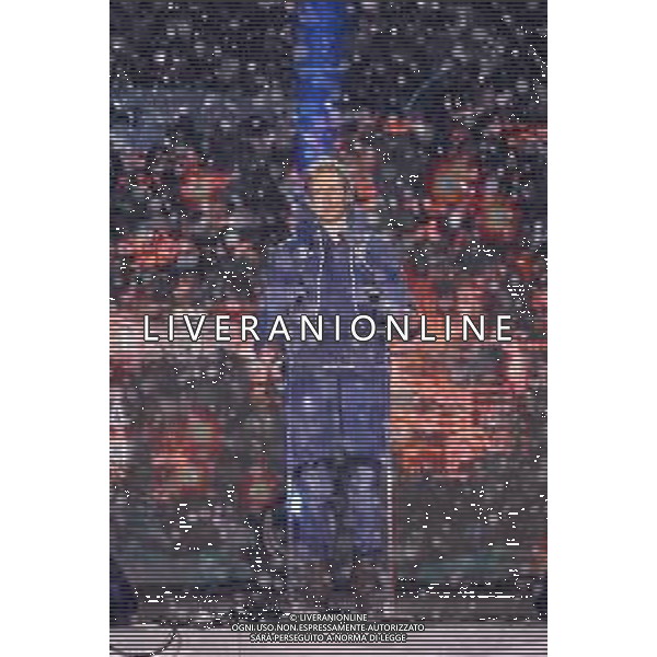 Luca Tedeschi/LM - 2021 FIS Alpine World SKI Championships - Opening Ceremony - alpine ski race 07 February 2021 - Piazza della Stazione, cortina (bl), Italy Photo showing: Alessandro Benetton president of Fondazione Cortina 2021 @LM/Luca Tedeschi/ AGENZIA ALDO LIVERANI SAS