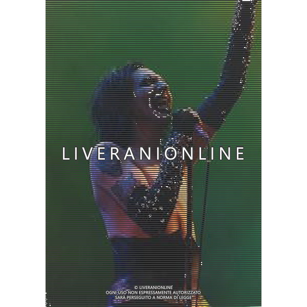 Marilyn Manson, pseudonimo di Brian Hugh Warner, è un cantautore, produttore discografico, attore e pittore americano NELLA FOTO MARILYN MANSON NELL\'ANNO 2001 AG ALDO LIVERANI SAS