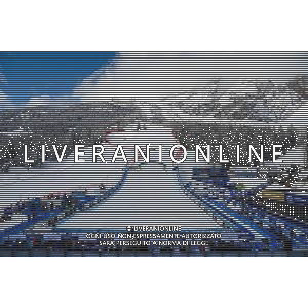 Luca Tedeschi/LM - 2021 FIS Alpine World SKI Championships - Super Giant - Men - alpine ski race 09 February 2021 - Vertigine, cortina (bl), Italy Photo showing: Waiting is over women\'s SG is ready to start in Cortina d\'Ampezzo @LM/Luca Tedeschi/AGENZIA ALDO LIVERANI SAS