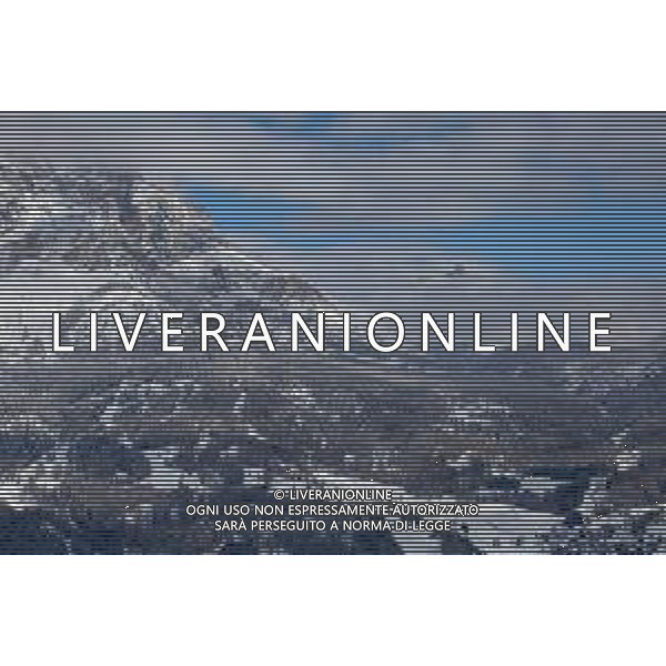 Luca Tedeschi/LM - 2021 FIS Alpine World SKI Championships - Super Giant - Men - alpine ski race 09 February 2021 - Vertigine, cortina (bl), Italy Photo showing: Still waiting for the race start in Cortina d\'Ampezzo for the women\'s SG @LM/Luca Tedeschi/AGENZIA ALDO LIVERANI SAS