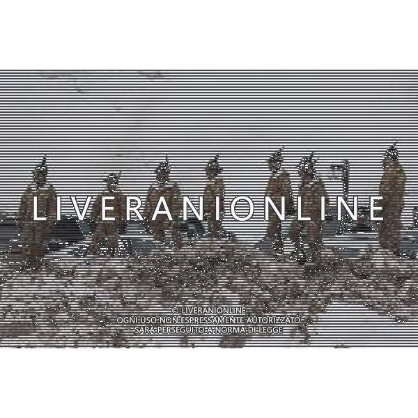 Luca Tedeschi/LM - 2021 FIS Alpine World SKI Championships - Super Giant - Men - alpine ski race 09 February 2021 - Vertigine, cortina (bl), Italy Photo showing: Alpine military in Cortina d\'Ampezzo @LM/Luca Tedeschi/AGENZIA ALDO LIVERANI SAS