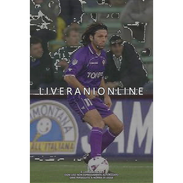 FIORENTINA calcio 2000/2001 RETROSPETTIVA Nella foto: IL CALCIATORE FABIO ROSSITTO AGENZIA ALDO LIVERANI SAS