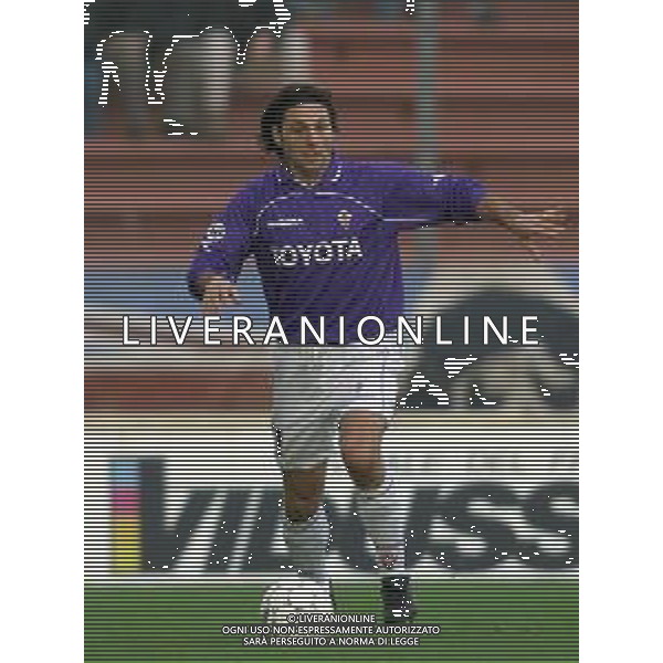 FIORENTINA calcio 2000/2001 RETROSPETTIVA Nella foto: IL CALCIATORE FABIO ROSSITTO AGENZIA ALDO LIVERANI SAS