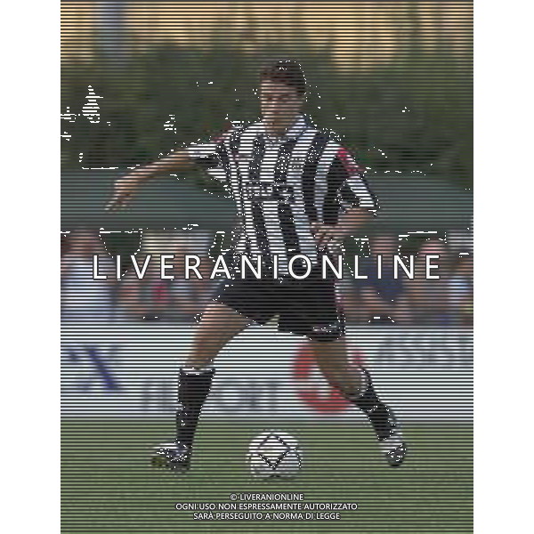 JUVENTUS CALCIO 2000 RETROSPETTIVA NELLA FOTO IL CALCIATORE MATTEO BRIGHI AGENZIA ALDO LIVERANI SAS