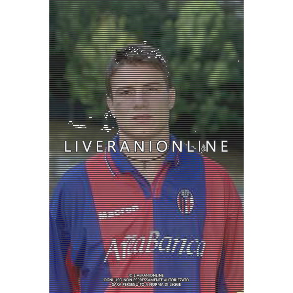 BOLOGNA CALCIO 2001/2002 RETROSPETTIVA NELLA FOTO IL CALCIATORE BRIGHI MATTEO AGENZIA ALDO LIVERANI SAS
