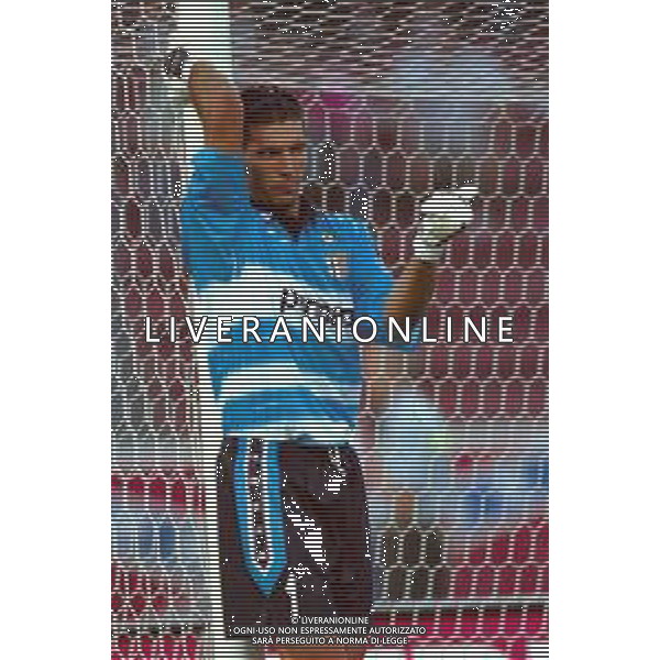 PARMA CALCIO RETROSPETTIVA NELLA FOTO GIANLUIGI BUFFON CALCIATORE DI RUOLO PORTIERE AGENZIA ALDO LIVERANI SAS