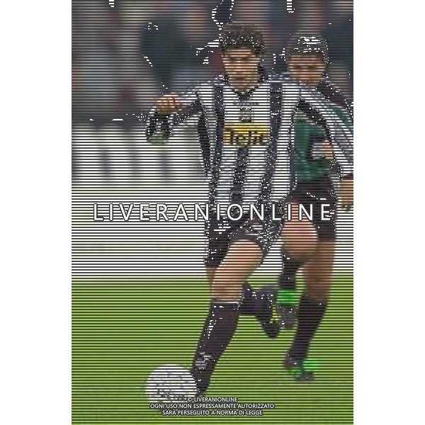 ARCHIVIO CALCIO UDINESE CAMPIONATO 2000-2001 NELLA FOTO IL CALCIATORE GIULIANO GIANNICHEDDA AGENCY ANTEPRIMA UDINE / AGENZIA ALDO LIVERANI SAS
