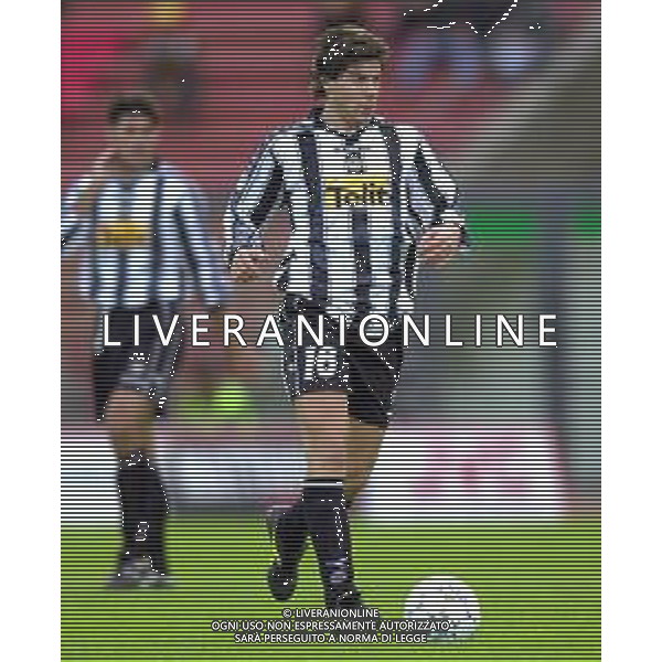 ARCHIVIO CALCIO UDINESE CAMPIONATO 2000-2001 NELLA FOTO IL CALCIATORE GIULIANO GIANNICHEDDA AGENCY ANTEPRIMA UDINE / AGENZIA ALDO LIVERANI SAS