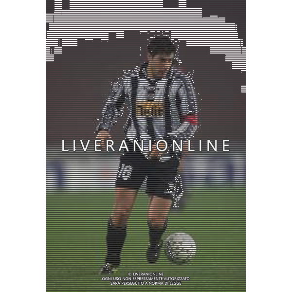UDINESE calcio 2000/2001 RETROSPETTIVA Nella foto: IL CALCIATORE Giuliano GIANNICHEDDA AGENZIA ALDO LIVERANI SAS