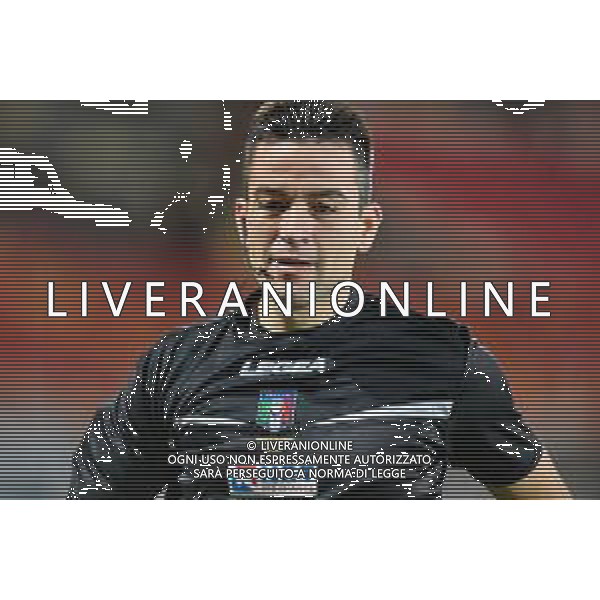 Alessio Marini/LM - Vicenza vs Monza - Italian Football Championship League BKT 2020/2021 09 February 2021 - vicenza, Italy Photo showing: Antonio Rapuano of Rimini (Referee match) arbitro @LM/Alessio Marini/AGENZIA ALDO LIVERANI SAS