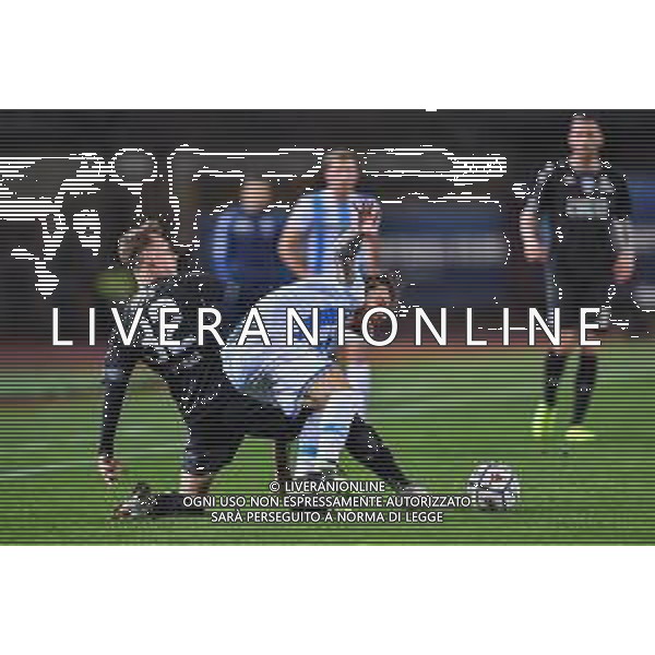 Lisa Guglielmi/LM - Empoli FC vs Pescara Calcio - Italian Football Championship League BKT 2020/2021 09 February 2021 - Carlo Castellani stadium, empoli, Italy Photo showing: Nicolas Haas (Empoli) and Andrea Tabanelli (Pescara) @LM/Lisa Guglielmi/AGENZIA ALDO LIVERANI SAS
