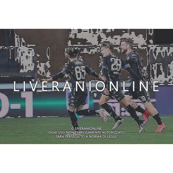 Lisa Guglielmi/LM - Empoli FC vs Pescara Calcio - Italian Football Championship League BKT 2020/2021 09 February 2021 - Carlo Castellani stadium, empoli, Italy Photo showing: Samuele Ricci (Empoli) celebrates after scoring the goal @LM/Lisa Guglielmi/AGENZIA ALDO LIVERANI SAS
