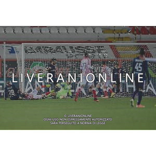 Alessio Marini/LM - Vicenza vs Monza - Italian Football Championship League BKT 2020/2021 09 February 2021 - vicenza, Italy Photo showing: Lanzafame Davide celebrates after scoring the 1-2 goal @LM/Alessio Marini/AGENZIA ALDO LIVERANI SAS