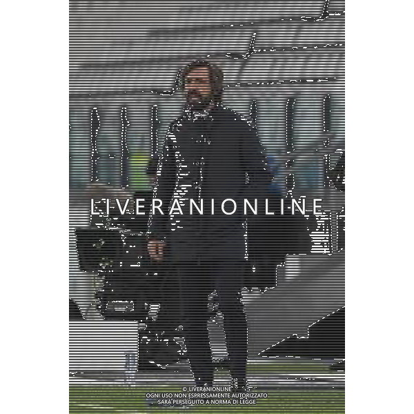 Torino 09.02.2021 Allianz Stadium Juventus vs Inter Semifinale Ritorno Coppa Italia Tim 2020/2021/2020 ©Viganti/Agenzia Aldo Liverani Nella foto: andrea pirlo ©Viganti/AGENZIA ALDO LIVERANI SAS