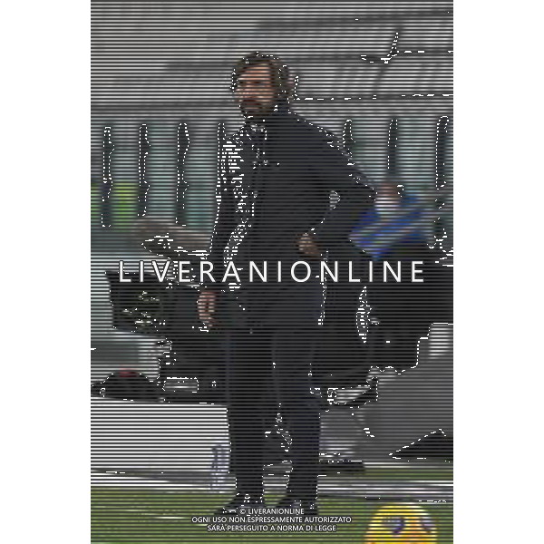 Torino 09.02.2021 Allianz Stadium Juventus vs Inter Semifinale Ritorno Coppa Italia Tim 2020/2021/2020 ©Viganti/Agenzia Aldo Liverani Nella foto: andrea pirlo ©Viganti/AGENZIA ALDO LIVERANI SAS