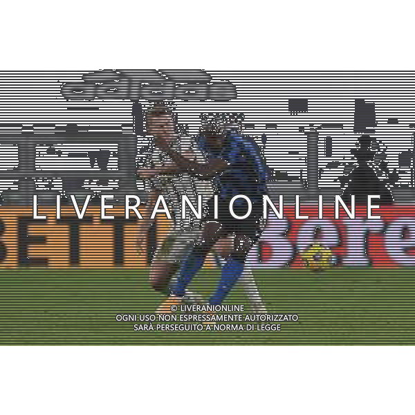 Torino 09.02.2021 Allianz Stadium Juventus vs Inter Semifinale Ritorno Coppa Italia Tim 2020/2021/2020 ©Viganti/Agenzia Aldo Liverani Nella foto: romelu lukaku e matthijs de ligt ©Viganti/AGENZIA ALDO LIVERANI SAS