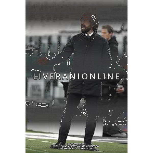 Torino 09.02.2021 Allianz Stadium Juventus vs Inter Semifinale Ritorno Coppa Italia Tim 2020/2021/2020 ©Viganti/Agenzia Aldo Liverani Nella foto: andrea pirlo ©Viganti/AGENZIA ALDO LIVERANI SAS