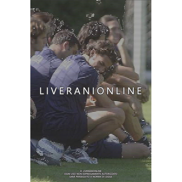 Coverciano 30 agosto 2005 Ritiro e allenamento nazionale italiana nella foto: Del Piero Alessandro foto Gianni Nucci / Ag. Aldo Liverani